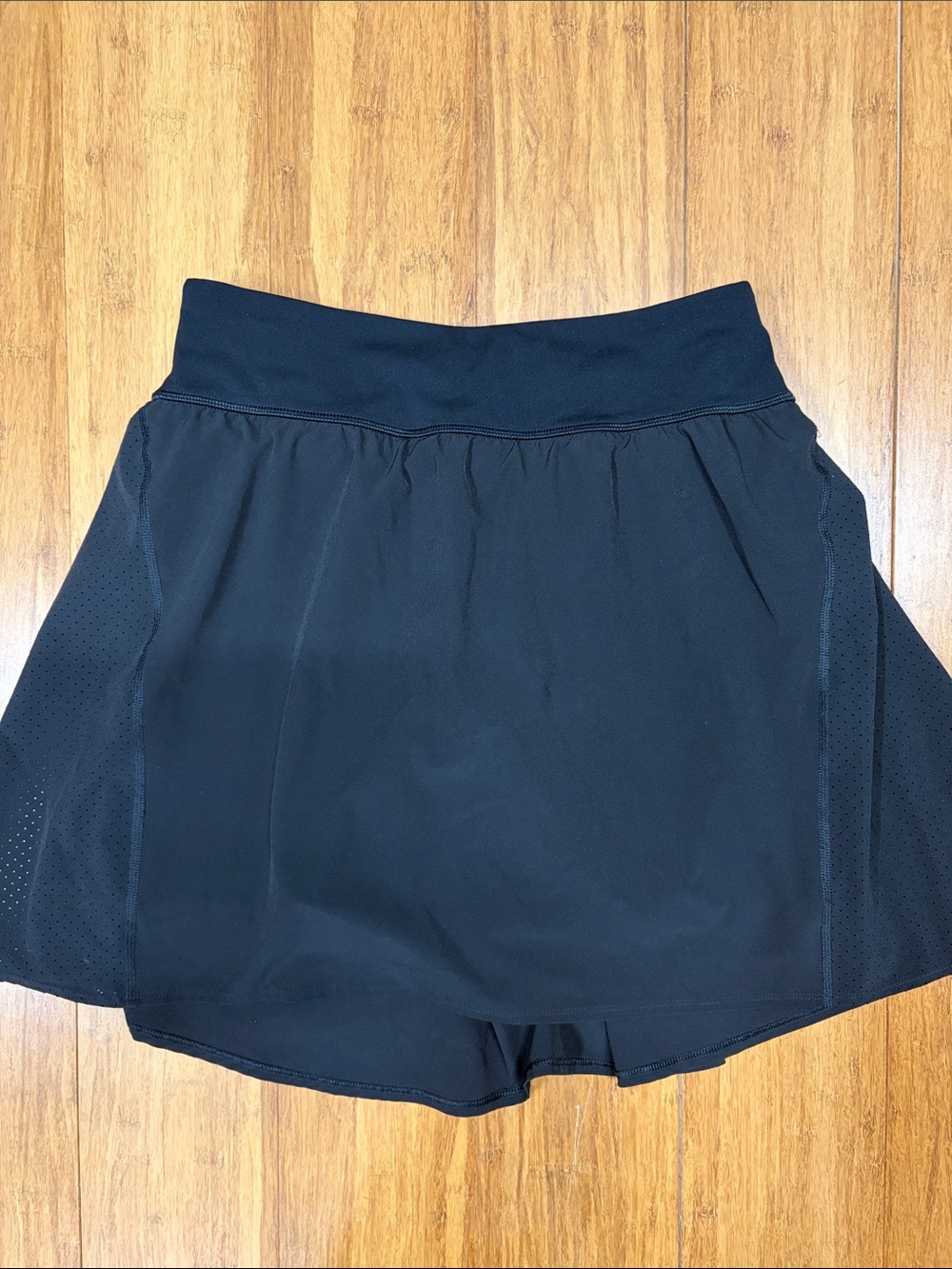 Spanx Get Moving Black Workout Skort size Large
